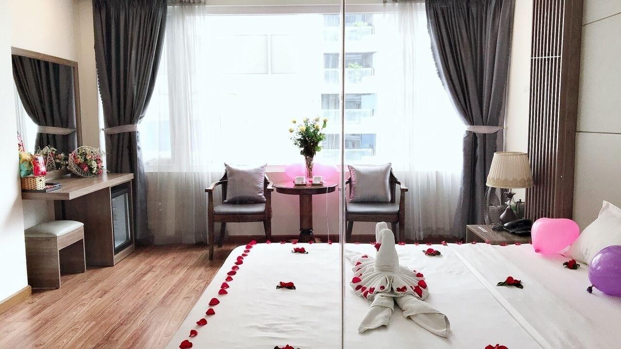 Abay Hotel На Транг Екстериор снимка