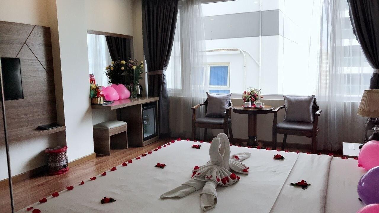 Abay Hotel На Транг Екстериор снимка