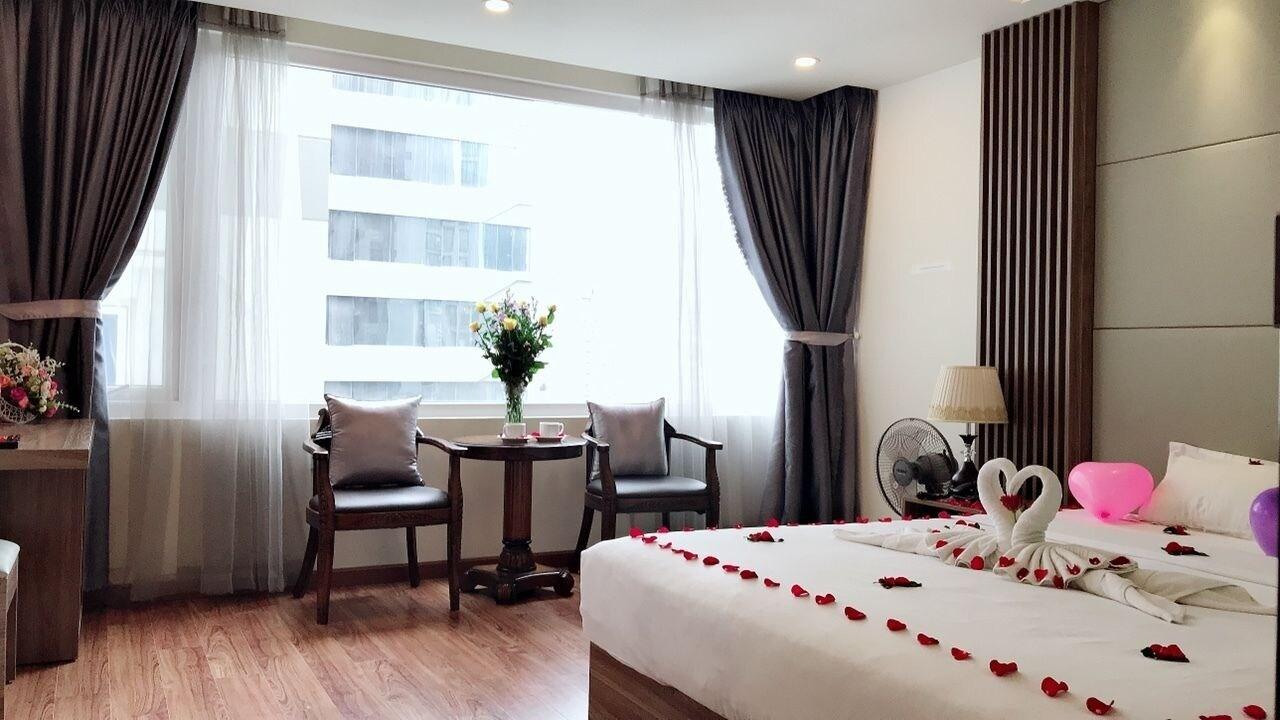 Abay Hotel На Транг Екстериор снимка